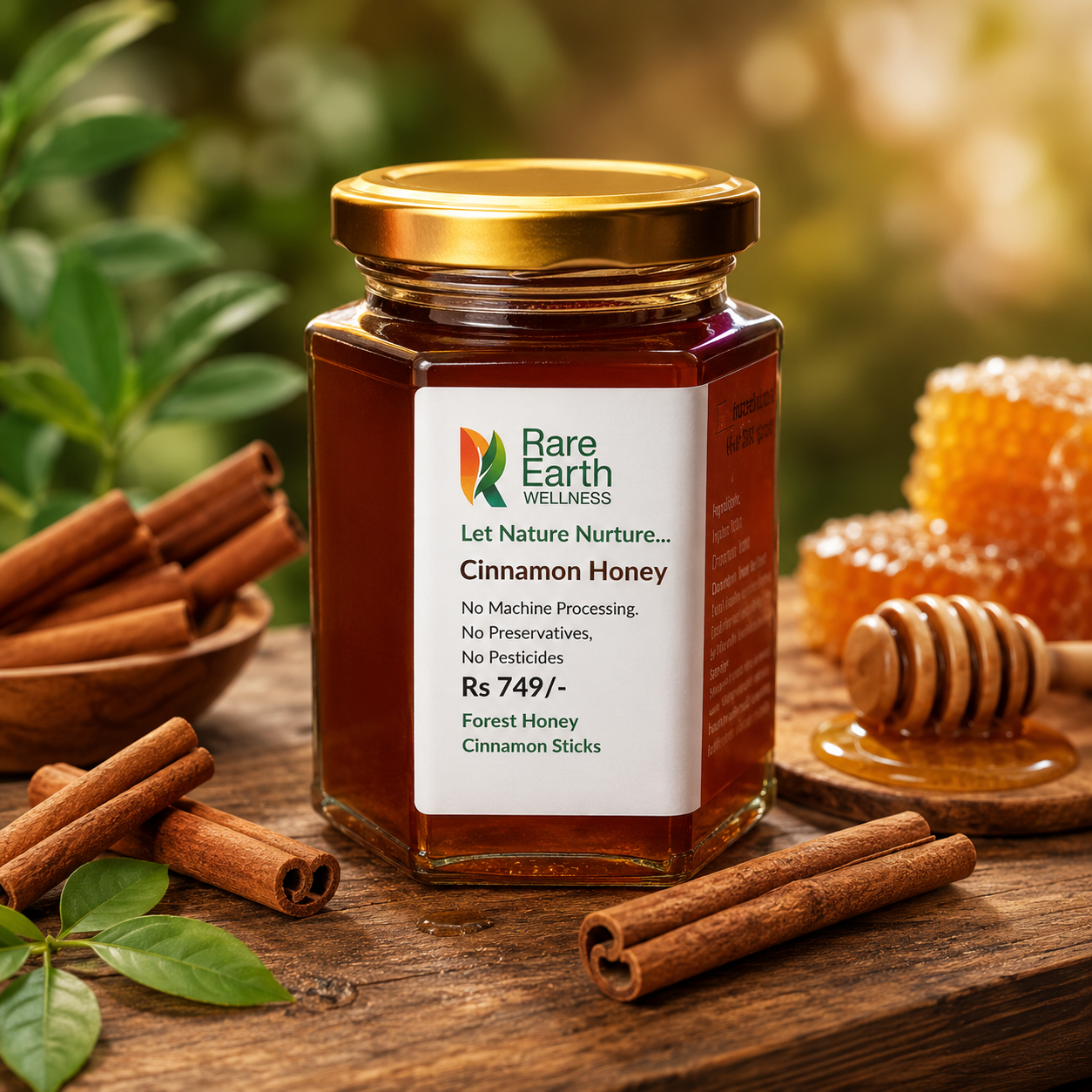Cinnamon Infused Honey