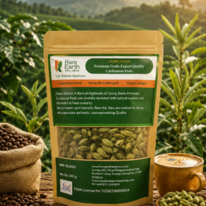 COORG CARDAMOM EXPORT QUALITY AAA Coorg Avlon AAA Grade Cardamom (200g)